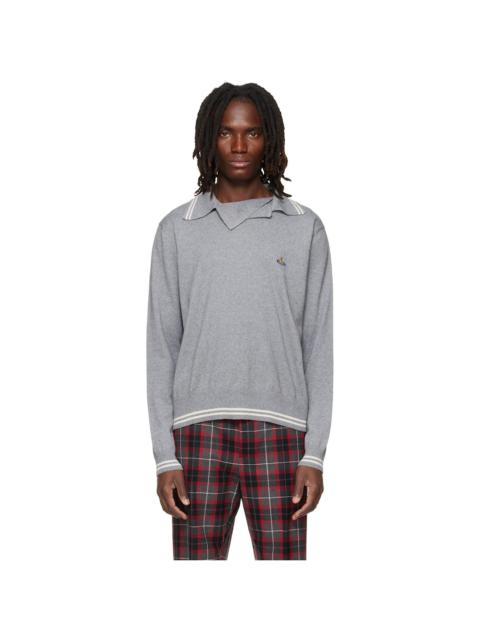 Vivienne Westwood Gray Doubletake Polo
