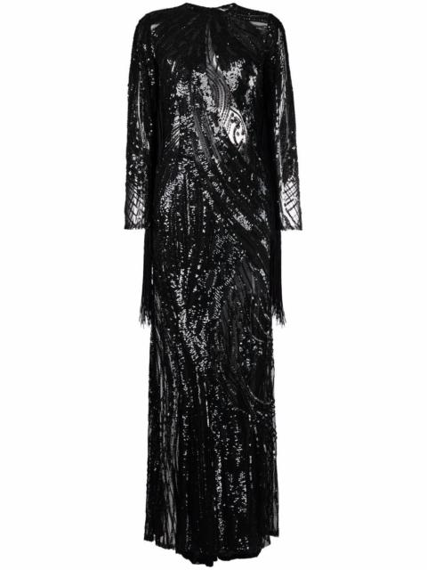ELIE SAAB long bead-embellished gown