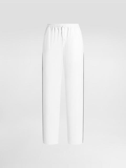 Dolce & Gabbana Structured fabric vanity trousers