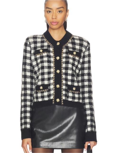 GENERATION LOVE Selma Houndstooth Cardigan
