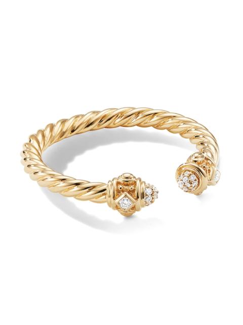 DAVID YURMAN Women's Renaissance Ring In 18K Yellow Gold - Diamond