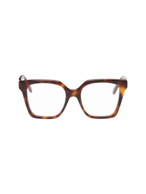 Loewe Brown Slim Square Glasses
