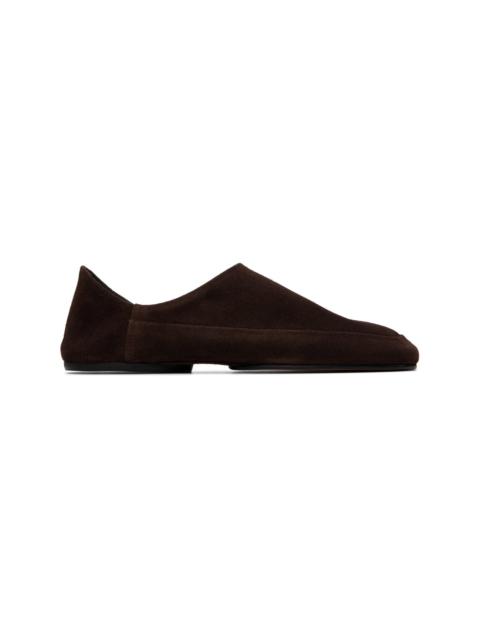 JUDE Brown Floor Slippers