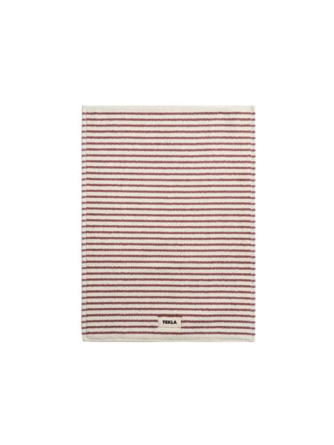 TEKLA Tekla Terry Bath Mat Ripple Stripes