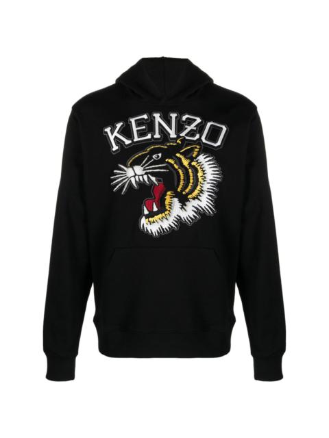 KENZO Varsity Jungle Tiger logo-embroidered hoodie