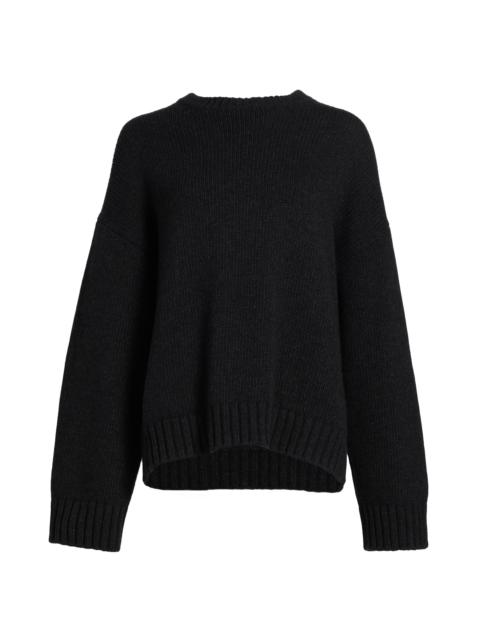 GANNI Women's Chunky Wool-Blend Sweater - Phantom