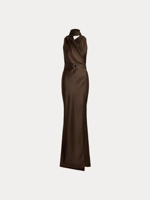 Ralph Lauren Rynn Washed Duchesse Evening Dress