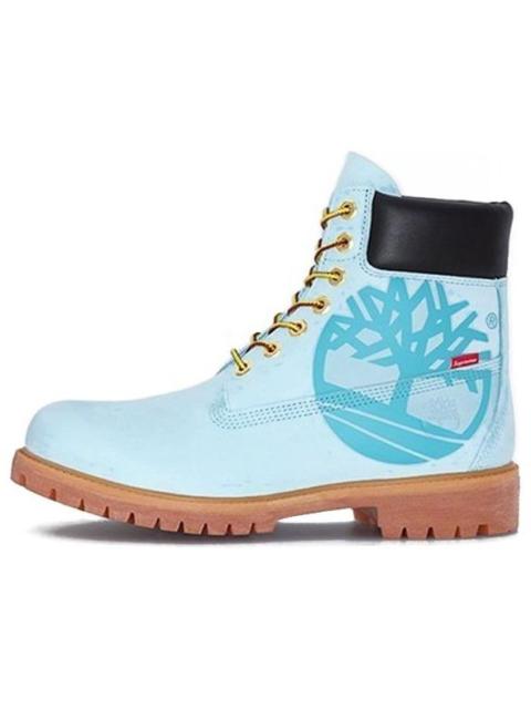 Timberland Timberland x Supreme 6 Inch Waterproof Boots 'Blue with Logo' A2MTD