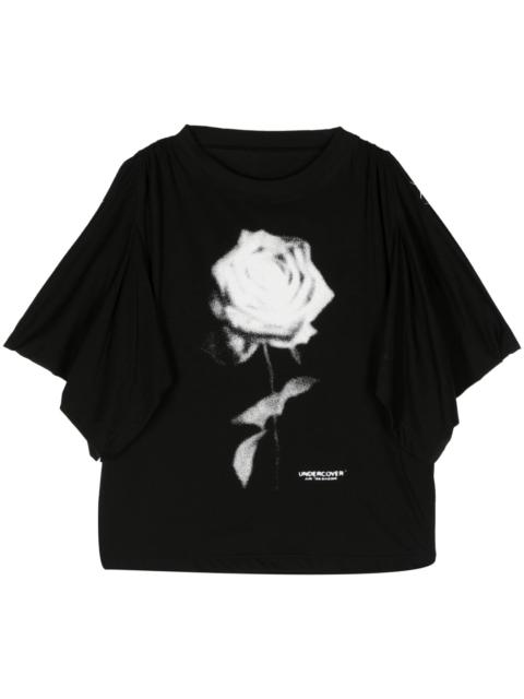 UNDERCOVER Rose Cropped Tee