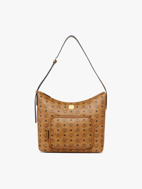 MCM Aren Zip Hobo in Visetos