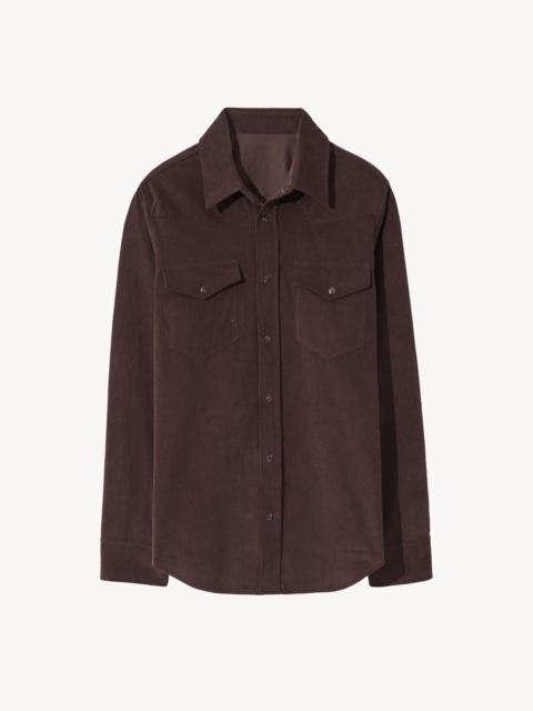 NILI LOTAN TRAVIS  BUTTON UP