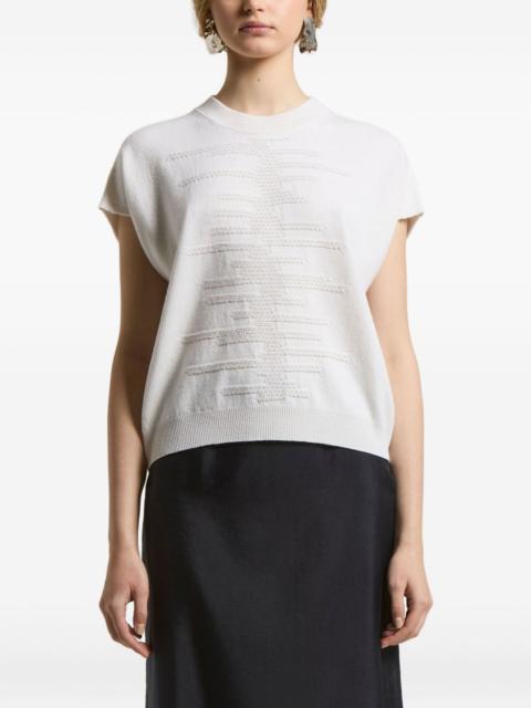 PESERICO short-sleeve knit T-shirt