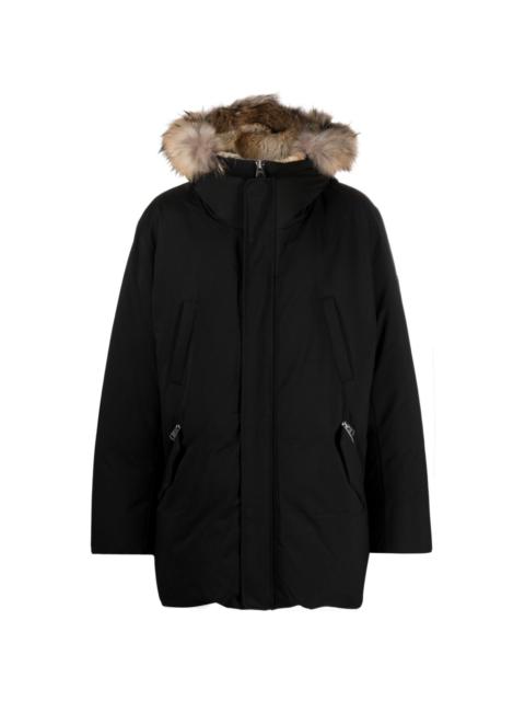 Edward fur hooded jacket