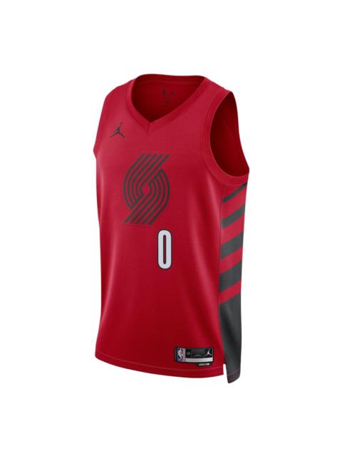Jordan Air Jordan x NBA Portland Trail Blazers Statement Edition Swingman Jersey 'Damian Liliard 0' DO9541-