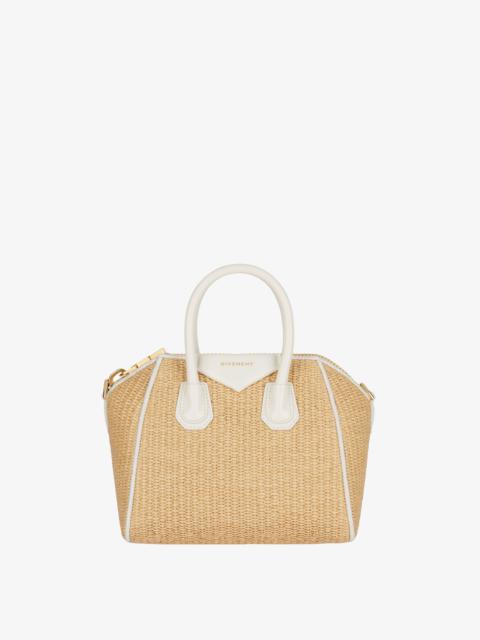 Givenchy MINI ANTIGONA BAG IN RAFFIA