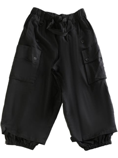 Y-3 twill cargo trousers