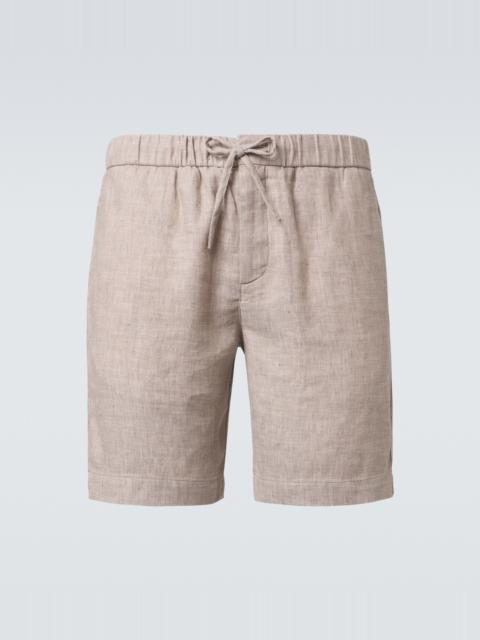 FRESCOBOL CARIOCA Felipe linen and cotton shorts