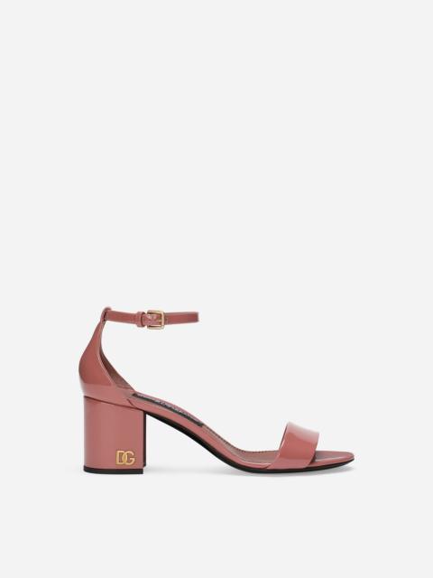 Dolce & Gabbana Patent leather sandals