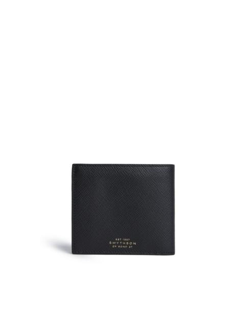 Smythson Panama bi-fold leather wallet