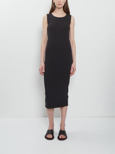 LAUREN MANOOGIAN Ruffle Rib Pima Cotton Dress