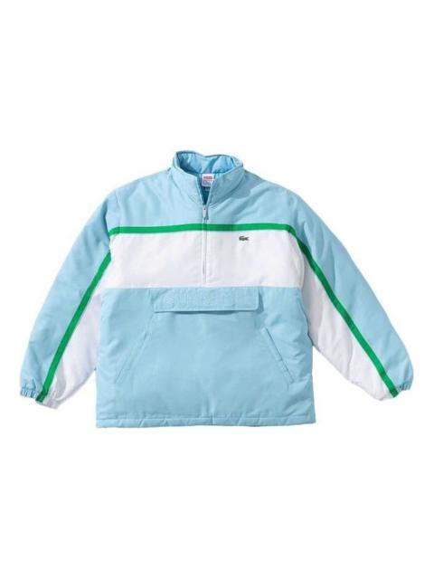 Supreme x Lacoste Puffy Half Zip Pullover 'Light Blue' SUP-FW19-547