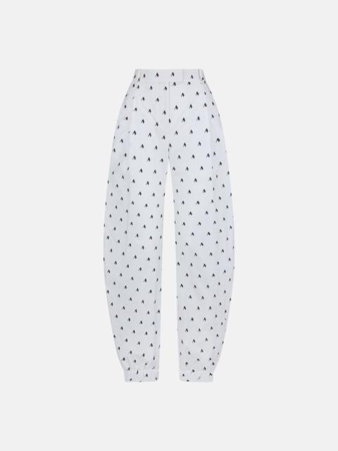 ''REY'' BLACK AND WHITE LONG PANTS