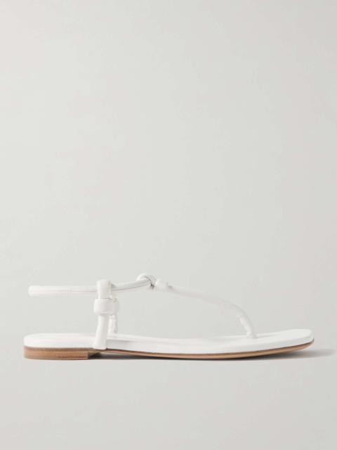 Gianvito Rossi Knotted leather sandals