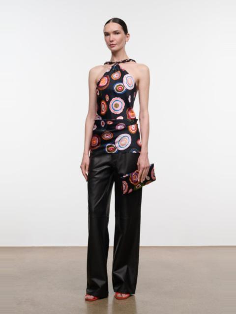 STAUD STAUD CHARLI SILK TOP MILLEFIORE 2.0