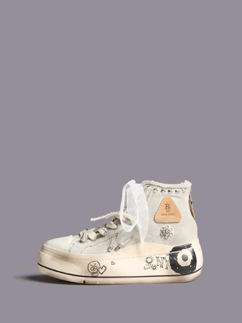 R13 Kurt High Top Sneaker With Charms