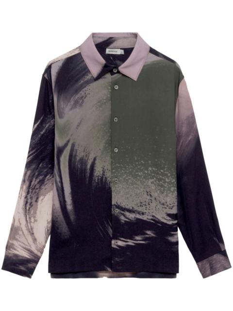 SIMKHAI Finn graphic-print shirt