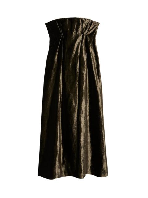 LIBEROWE Women's Nava Strapless Dress - Dark Olive