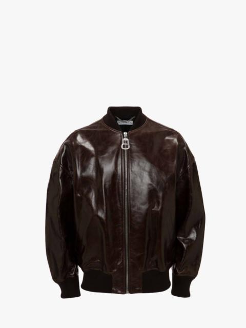 JW Anderson PULLER BLOUSON LEATHER JACKET