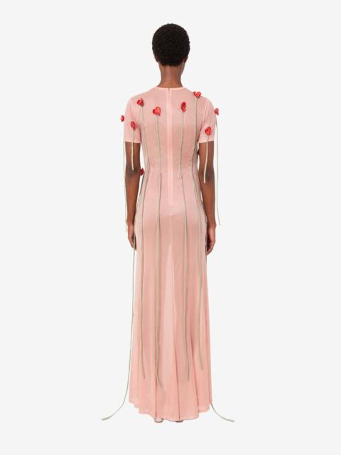 Moschino LIGHTWEIGHT JERSEY DRESS WITH FLOWERS