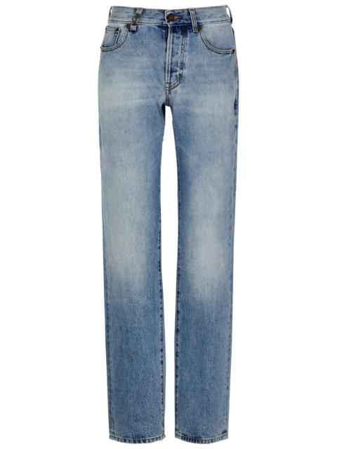 SAINT LAURENT Cassandre slim-leg jeans