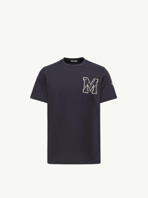 Moncler Cotton Jersey Monogram T-Shirt