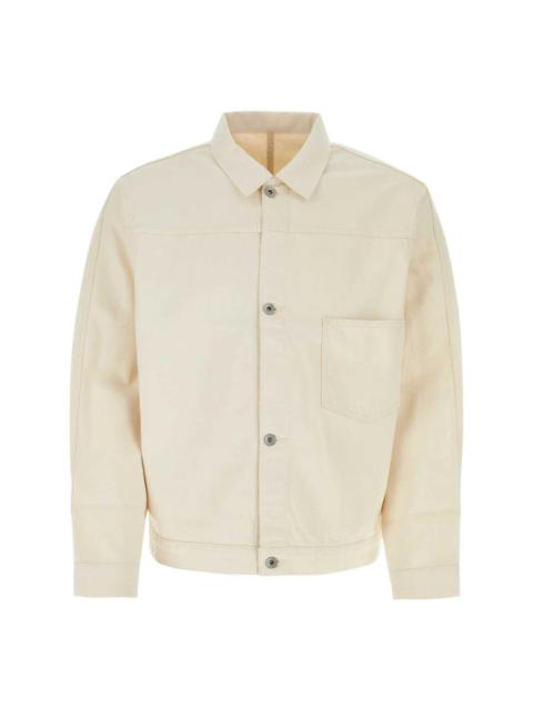 button-up classic-collar shirt jacket