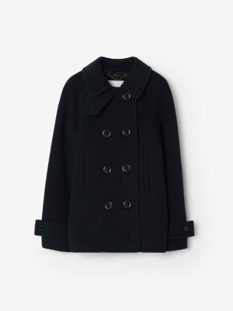 Burberry Wool Blend Pea Coat