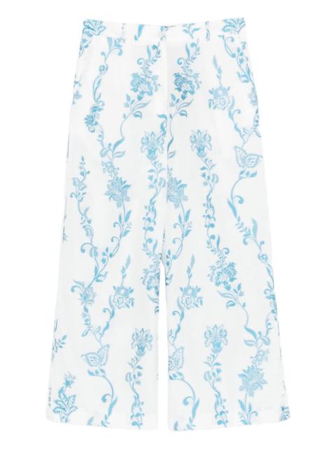 Etro floral trousers