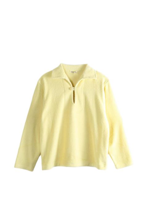AURALEE collared sweater