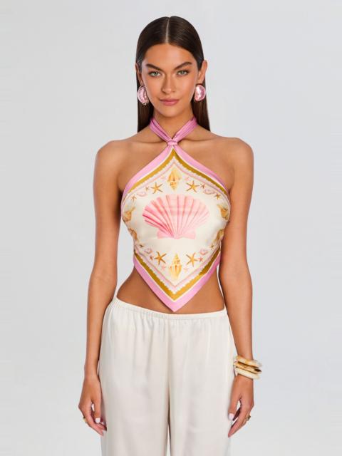 RETROFÊTE JAMIE SILK TOP