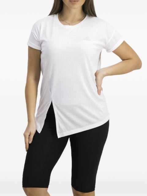 adidas split-front short-sleeve t-shirt