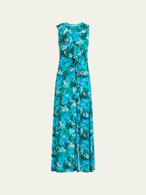 ULLA JOHNSON Elise Sleeveless Midi Dress
