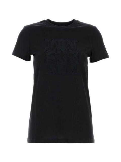 Max Mara Black Cotton Bravo T-shirt