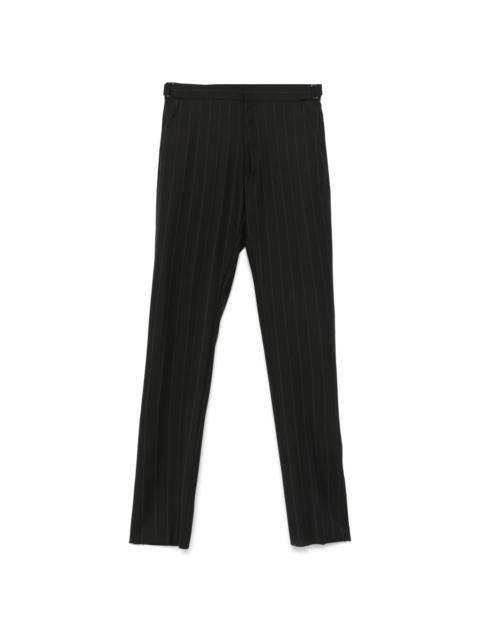 striped trousers
