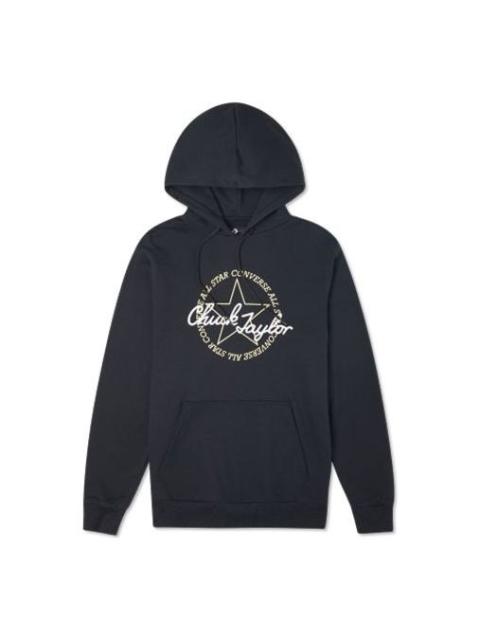 Converse Converse Deconstructed Chuck Patch Pullover Hoodie 'Black' 10022265-A01
