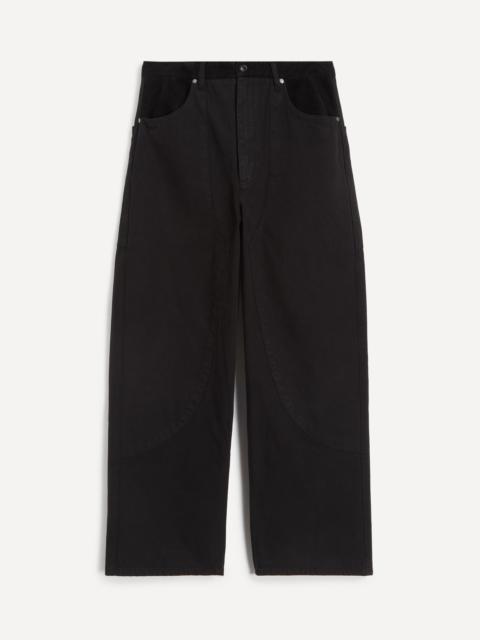 YMC Needle High-Waist Straight-Leg Trousers