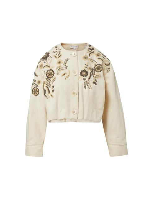 VERONICA BEARD EMEREN EMBROIDERED JACKET