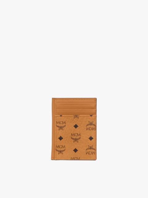 MCM N/S Card Case in Visetos Original