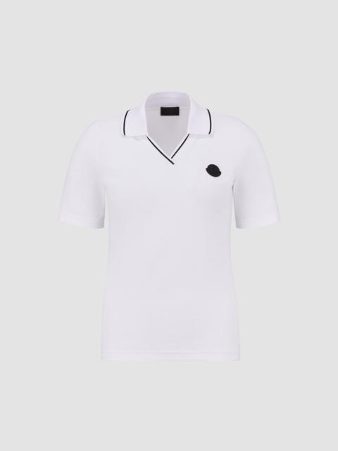 Moncler Logo Patch Polo Shirt