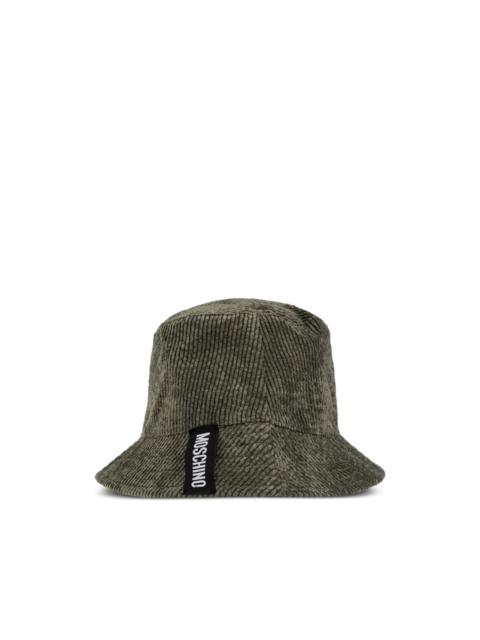 Moschino corduroy reversible hat